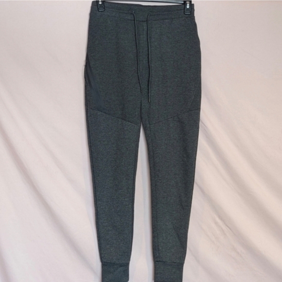Oyster Guy Dark Gray Tech Fleece Lounge Jogger Sweatpants size Small - Picture 1 of 7